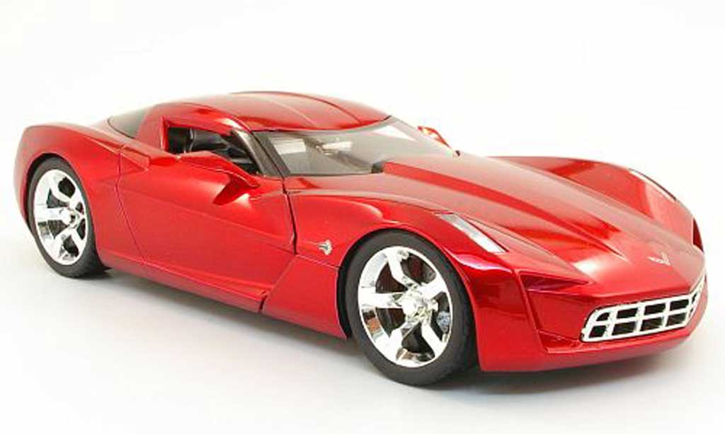 Chevrolet Corvette C6 1/18 Jada Toys C6 concept red diecast model cars