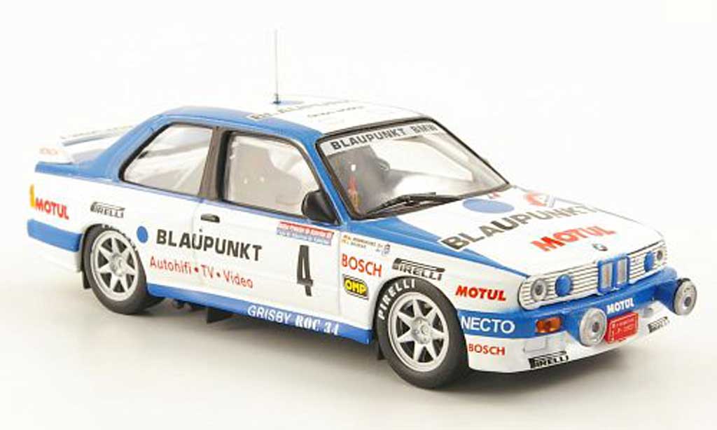 Bmw M3 E30 1/43 Hachette E30 No.4 bluepunkt Rally Principe de Asturias 1989 diecast model cars