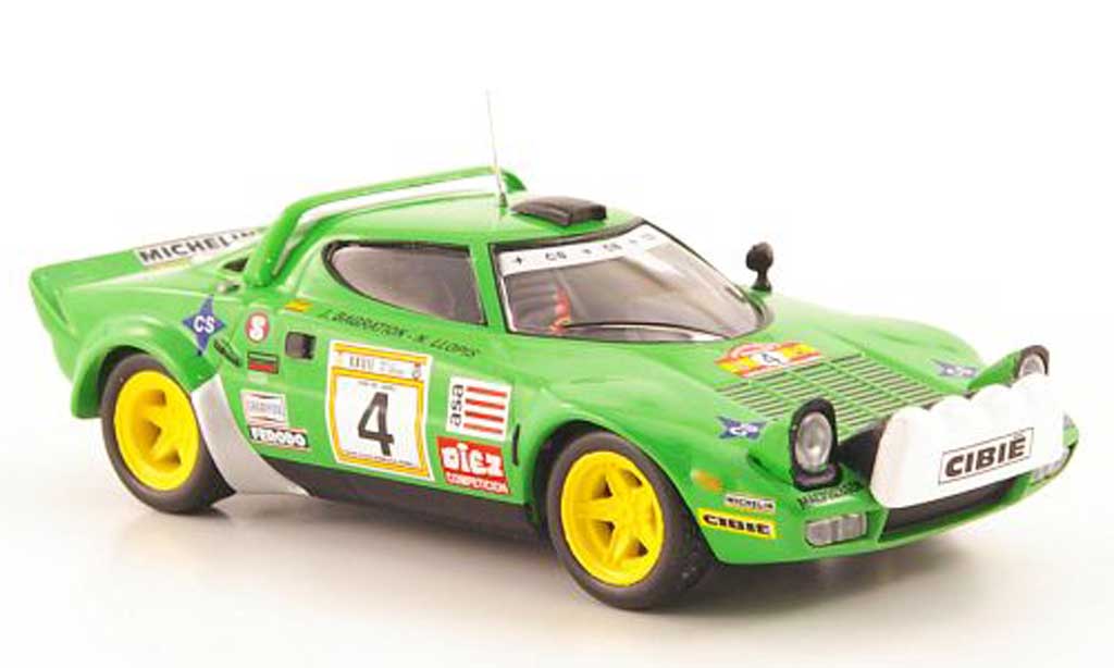 Lancia Stratos HF 1/43 Hachette HF No.4 Rally RACE 1979 diecast model cars