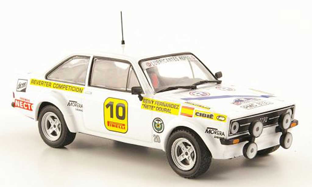 Ford Escort RS 1800 1/43 Hachette RS 1800 No.10 Rally Costa Brava 1977 diecast model cars