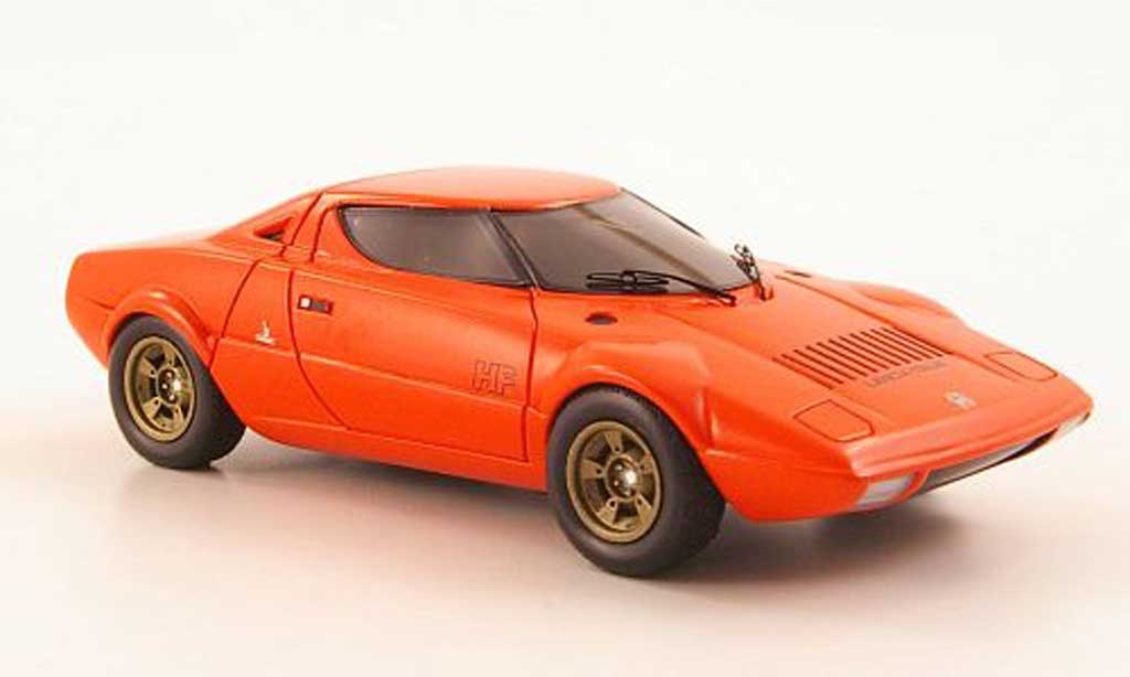 Lancia Stratos HF 1/43 Premium X HF red orange Autosalon Turin 1971 diecast model cars