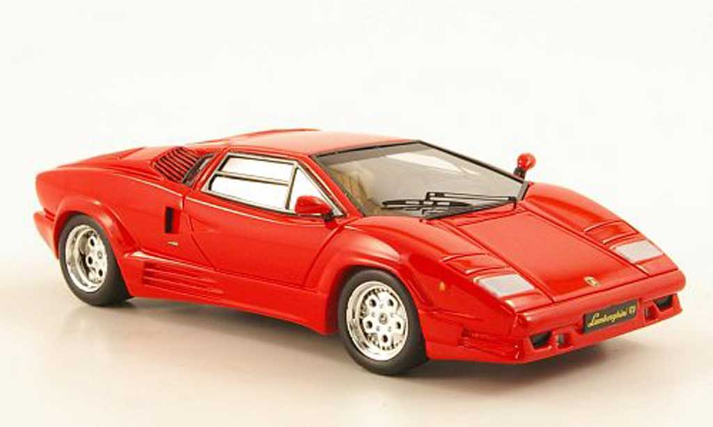 Lamborghini Countach 25th Anniversary 1/43 Premium X 25th Anniversary red 1989 diecast model cars