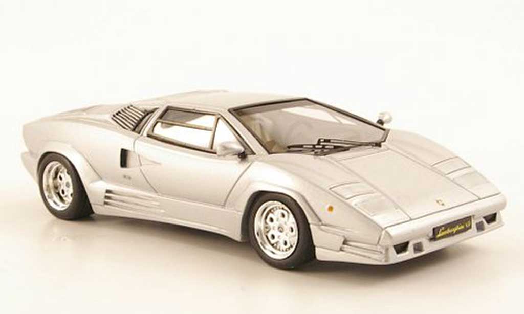 Lamborghini Countach 25th Anniversary 1/43 Premium X 25th Anniversary grey 1989 diecast model cars