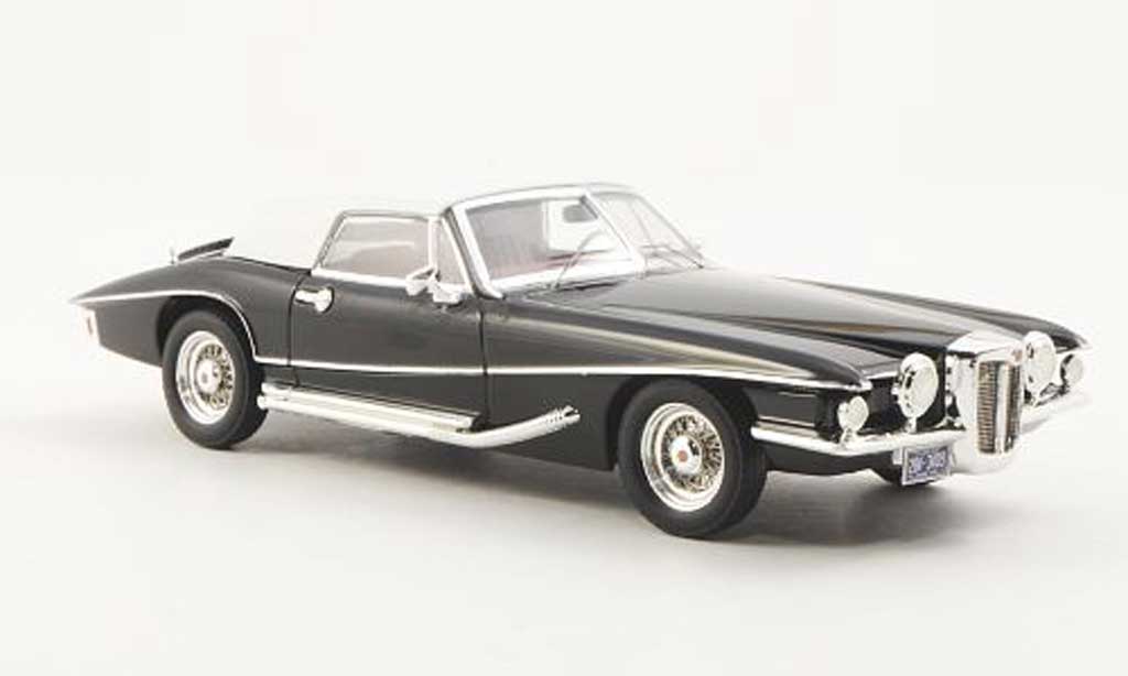Stutz Blackhawk 1/43 Premium X Convertible black/white 1971 diecast model cars