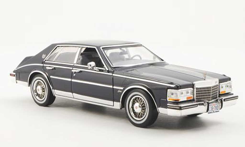 Cadillac Seville 1980 1/43 Premium X 1980 Elegante blue diecast model cars