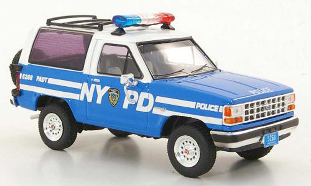 Ford Bronco 1/43 Premium X II NYPD Police 1990 diecast model cars