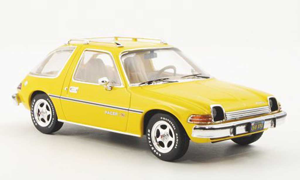 AMC Pacer 1/43 Premium X X yellow 1975 diecast model cars