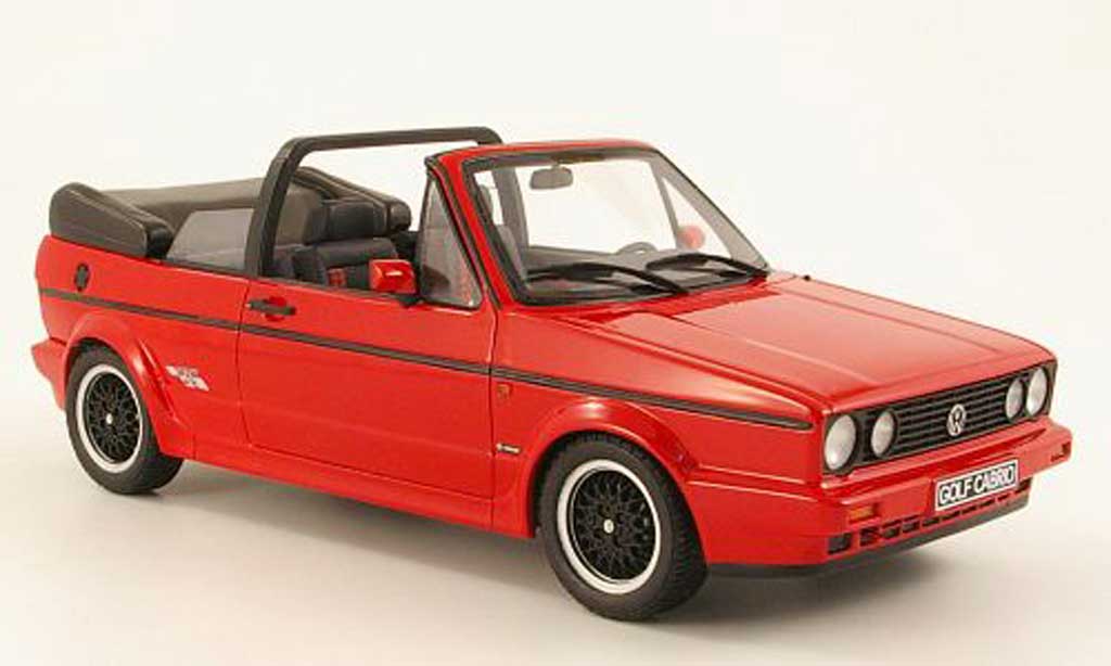 Volkswagen Golf 1 cabriolet 1/18 Ottomobile 1 cabriolet sportline red diecast model cars
