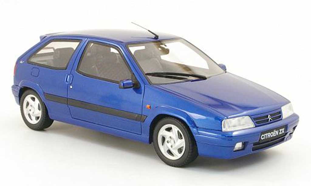 Citroen ZX 1/18 Ottomobile 16v blue diecast model cars