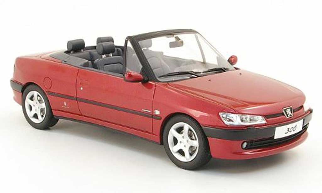 Peugeot 306 Cabriolet 1/18 Ottomobile Convertible cabriolet red diecast model cars