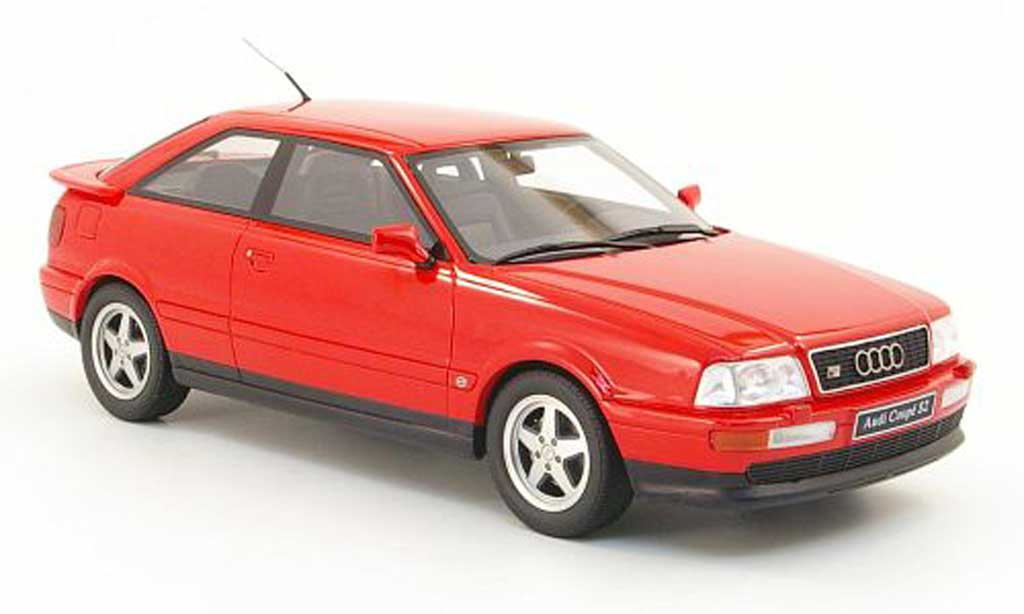 Audi S2 1/18 Ottomobile coupe red diecast model cars