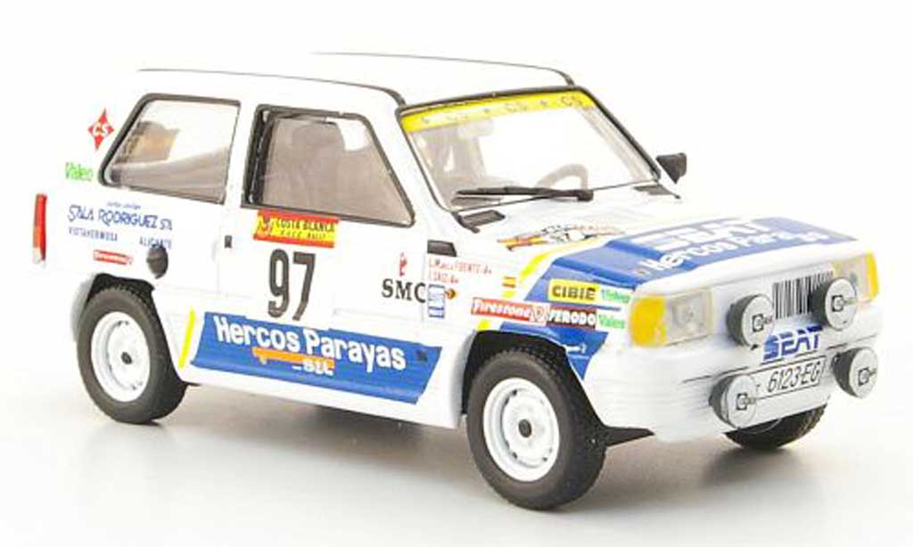 Seat Panda 1/43 Hachette 45 No.97 Rally Costa Blanca 1984 diecast model cars