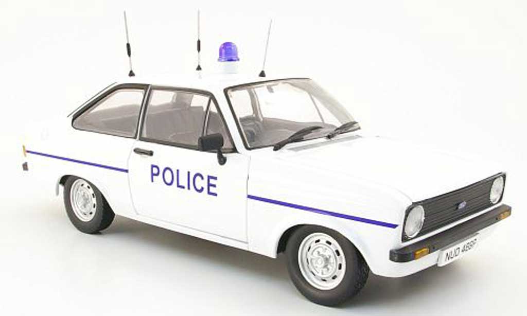 Ford Escort MK2 1/18 Model Icons MK2 1100 l thames valley police 1975 diecast model cars