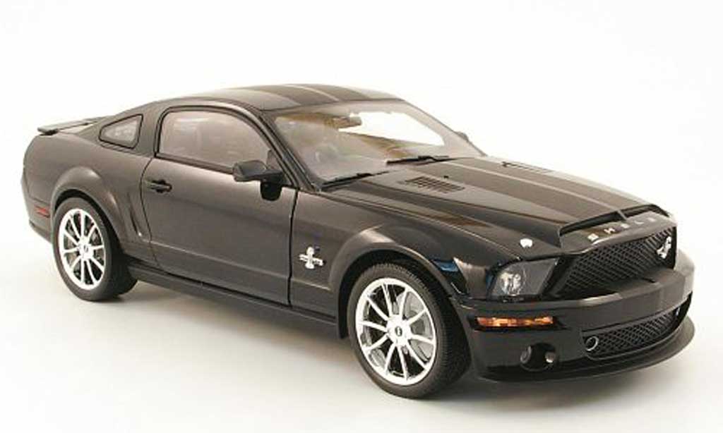 Shelby GT 500 1/18 Shelby Collectibles super kr black 2008 diecast model cars