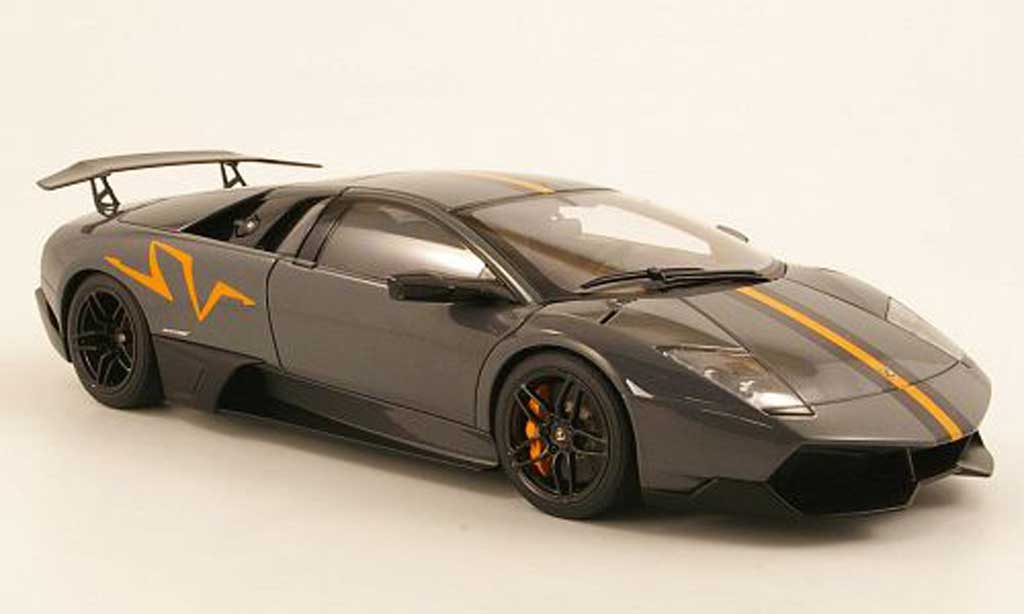 Lamborghini Murcielago LP640 1/18 Autoart LP640 SV grey 2006 diecast model cars