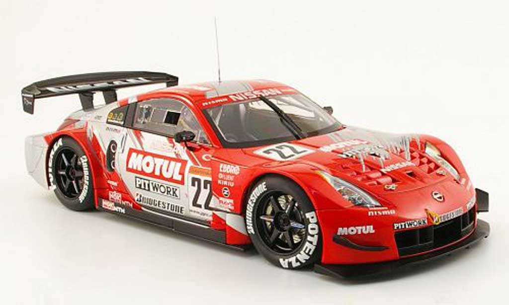 Nissan 350Z 1/18 Autoart JGTC motul pitwork z no.22 m.kageyama 2004 diecast model cars