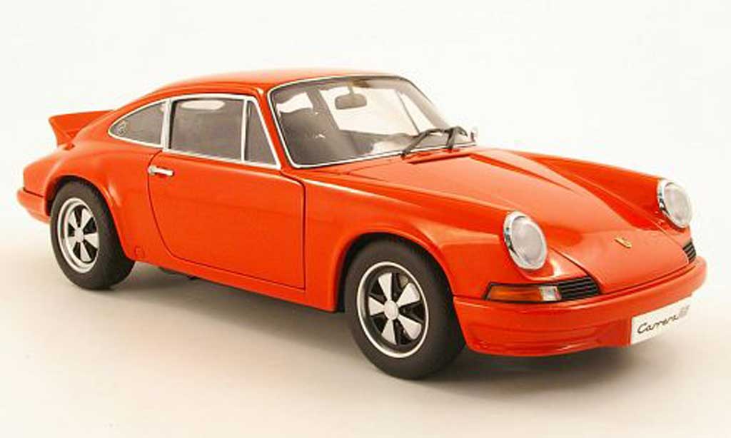 Porsche 911 RS 1/18 Autoart RS Carrera 27 red 1973 diecast model cars