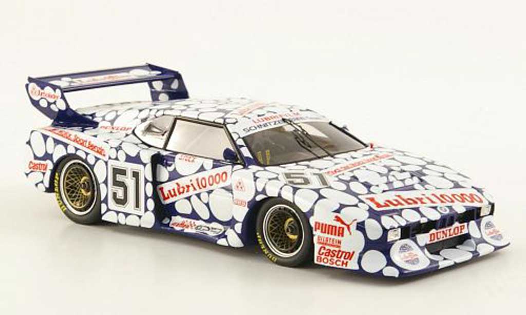 Bmw M1 1981 1/43 Spark 1981 Turbo Schnitzer No.51 Lubrifilm Zolder diecast model cars