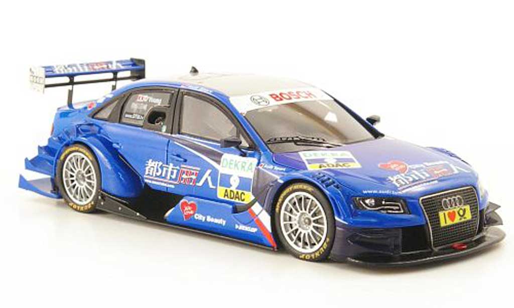 Audi A4 DTM 1/43 Spark DTM No.9 D.O'Young Shanghai 2010 diecast model cars