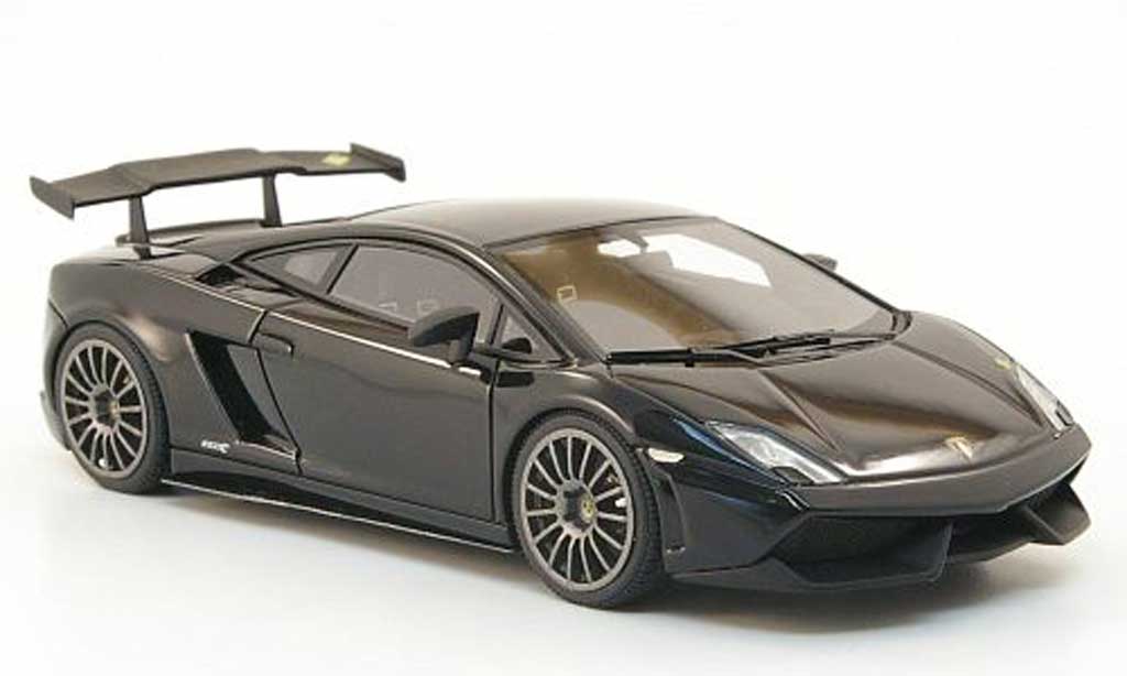 Lamborghini Gallardo LP570-4 1/43 Look Smart LP570-4 Blancpain Edition black/mattblack 2010 diecast model cars