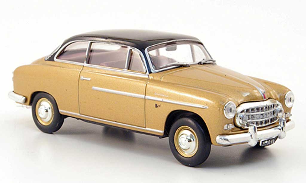 Fiat 1900 1/43 Hachette Granluce gold/black 1952 diecast model cars