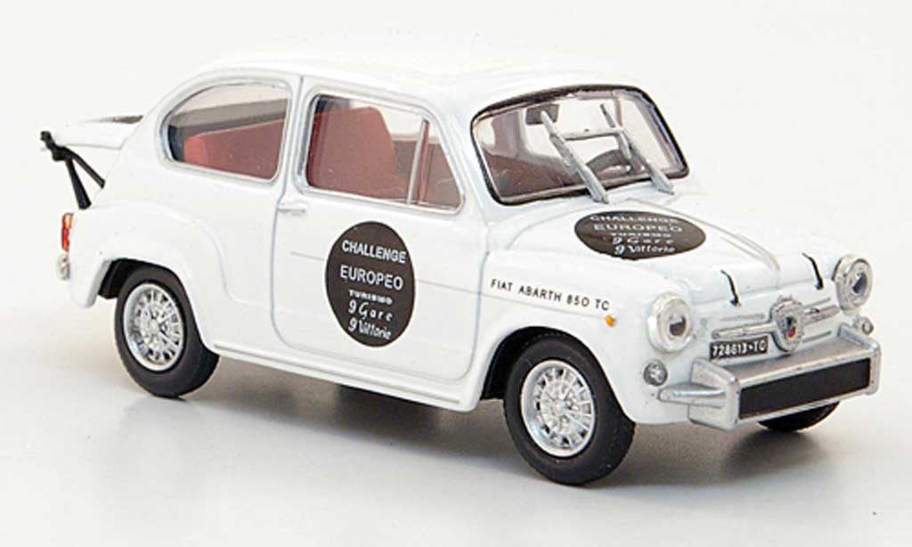 Abarth 850 TC 1/43 Hachette TC Corsa/65 white 1965 diecast model cars
