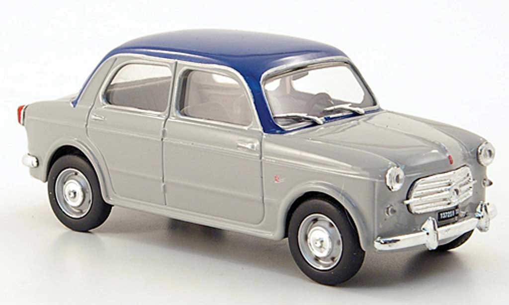 Fiat 1100 1/43 Hachette 103 TV greyblue 1953 diecast model cars