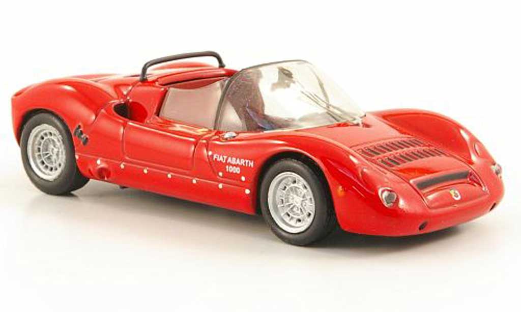 Fiat Abarth 1000 1/43 Hachette SP red 1966 diecast model cars