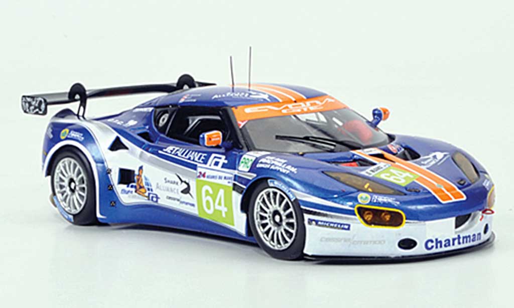 Lotus Evora 1/43 Spark No.64 Jet Alliance 24h Le Mans 2011 diecast model cars