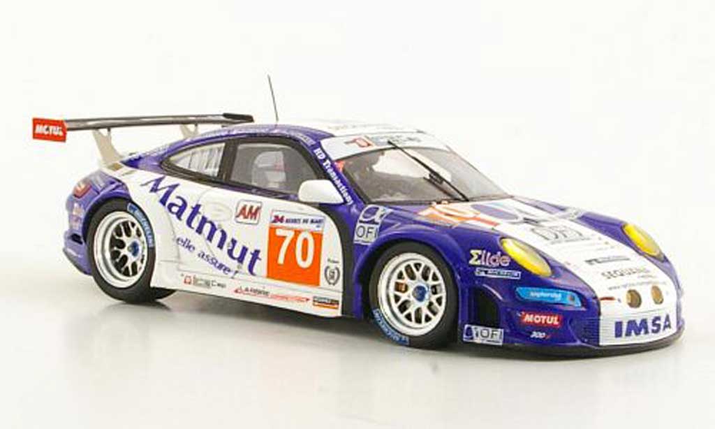 Porsche 997 GT3 RSR 1/43 Spark GT3 RSR 2001 No.70 Larbre Competion 24h Le Mans diecast model cars