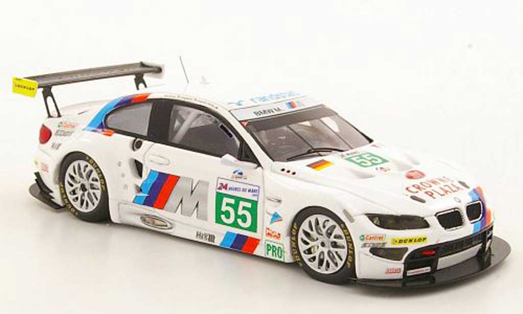 Bmw M3 E92 1/43 Spark E92 GT No.55 Motorsport 24h le Mans 2011 diecast model cars