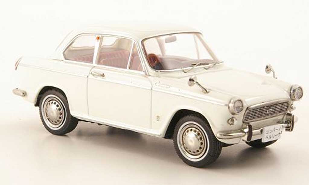 Daihatsu Compagno 1/43 Ebbro Berlina 800 white diecast model cars