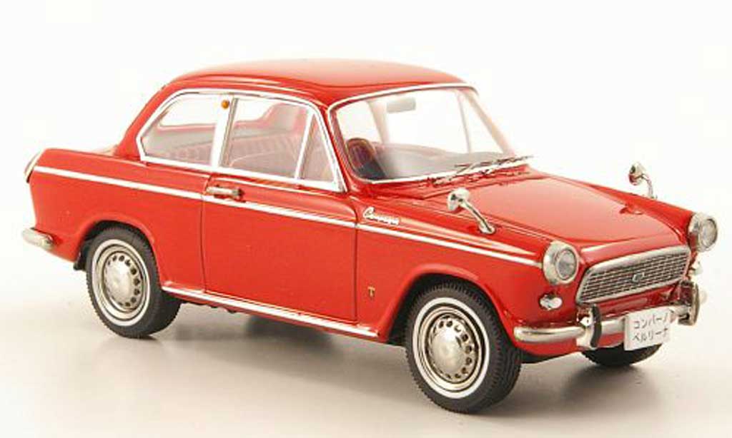 Daihatsu Compagno 1/43 Ebbro Berlina 800 red diecast model cars