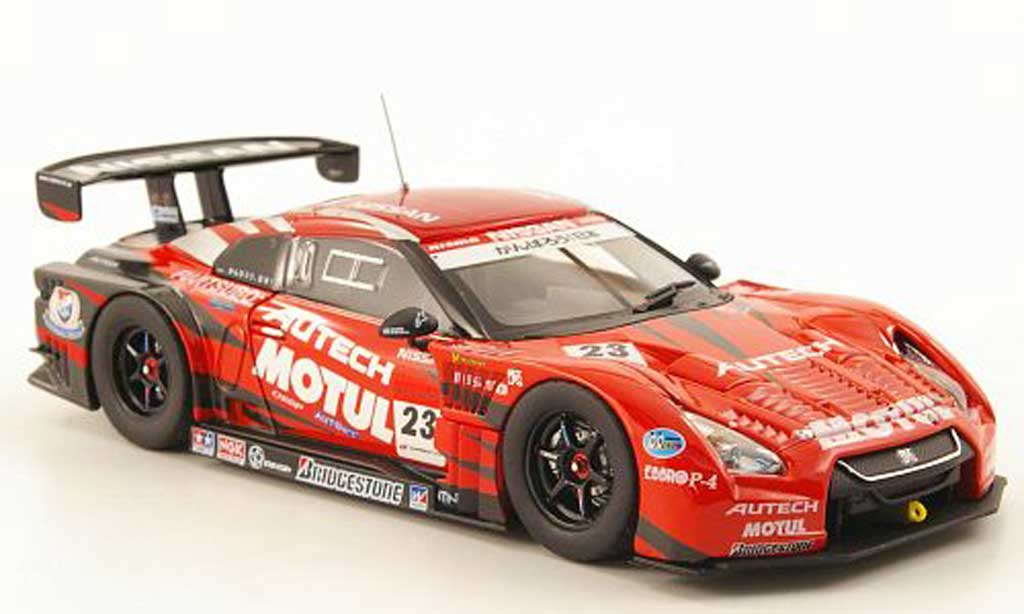 Nissan Skyline R35 1/43 Ebbro R35 GT-R No.23 Motul / Autech Super GT500 Fuji 2011 diecast model cars