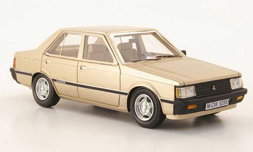Mitsubishi Lancer 1/43 Neo beige limited edition 1980 diecast model cars
