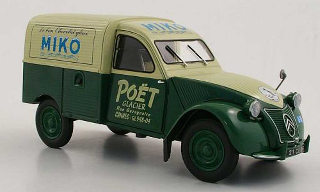 Citroen 2CV 1/18 Sun Star Vannette Miko 1952 diecast model cars