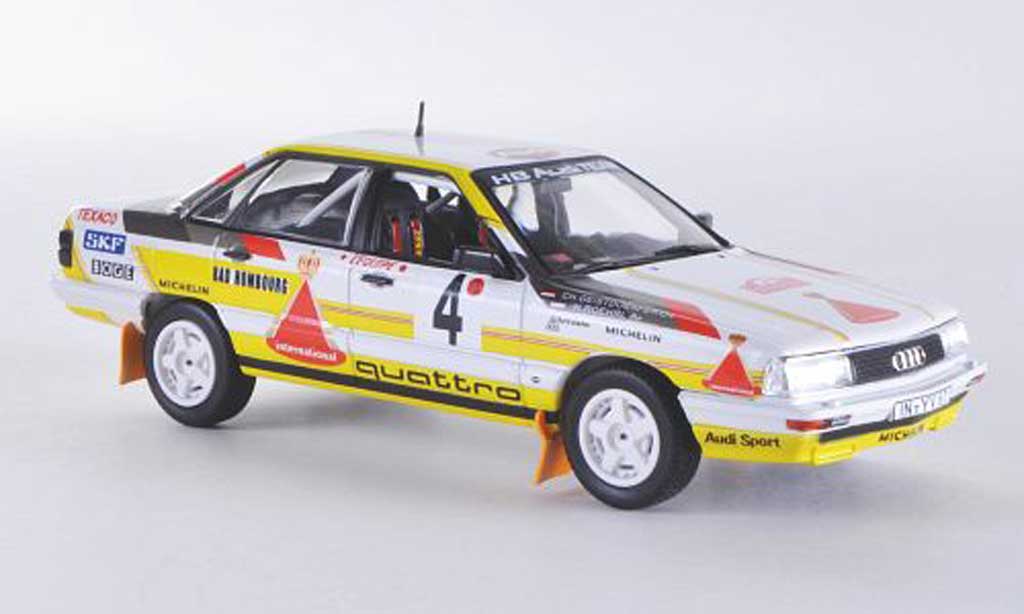 Audi 200 quattro 1/43 Norev No.4 HB Team W.Rohrl / Ch.Geistdorfer Rally Monte Carlo 1987 diecast model cars