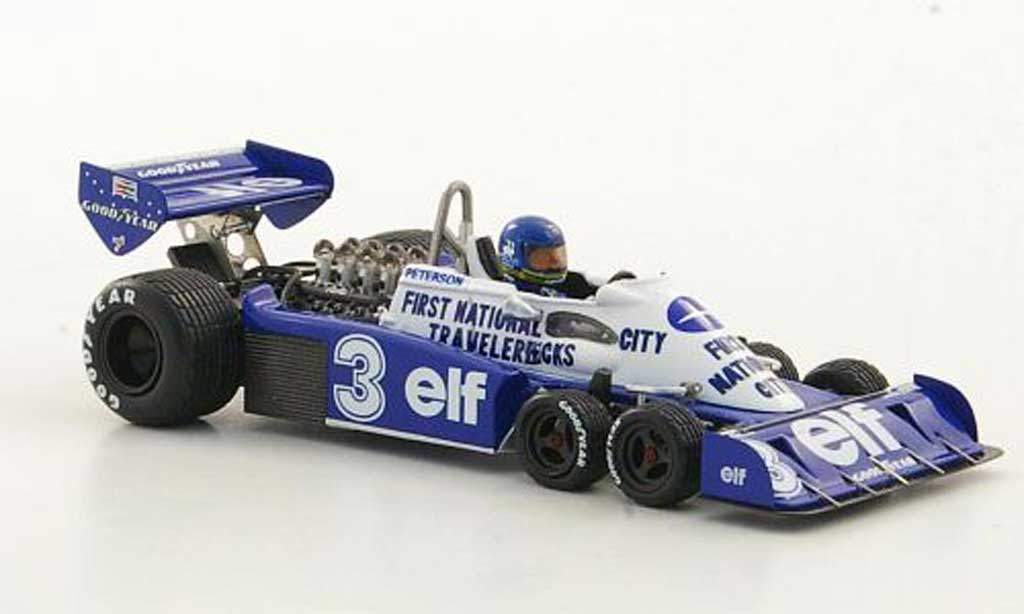 Tyrrell P34 1/43 TrueScale Miniatures No.3 elf R.Peterson GP Belgien 1977 diecast model cars