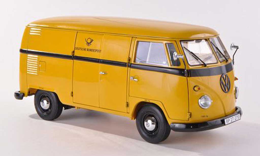 Volkswagen T1 1/18 Schuco Kasten Deutsche Bundespost diecast model cars