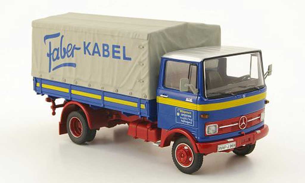 Mercedes LP 608 1/43 Schuco Pritsche/Plane Kleigrewe - Faber-Kabel diecast model cars