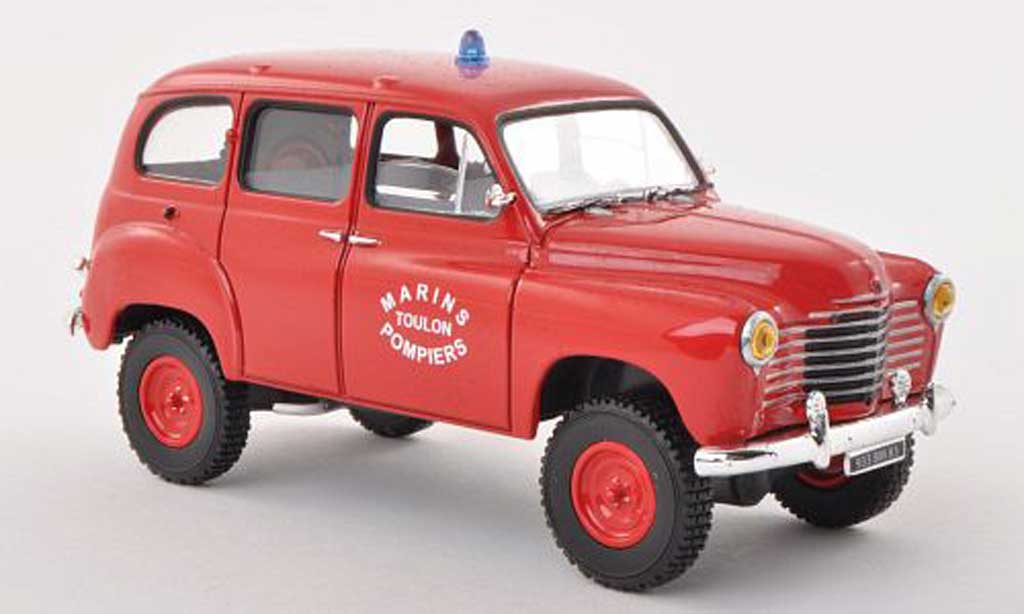 Renault Colorale 1/43 Solido 4x4 Marins Fire brigade Toulon pompiers (F) 1953 diecast model cars