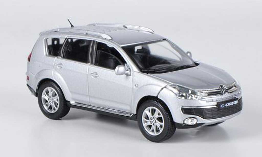 Citroen C Crosser 1/43 Solido rosser grey 2007 diecast model cars