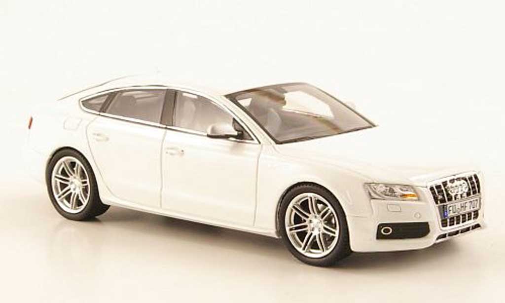 Audi S5 1/43 Schuco Sportback white diecast model cars