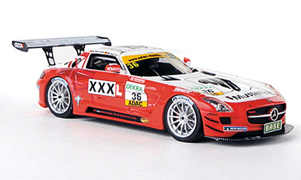 Mercedes SLS 1/43 Schuco AMG GT3 No.36 Musterring - MS Racing M.Mayer / M.Gotz ADAC GT Masters-Saison 2011 diecast model cars