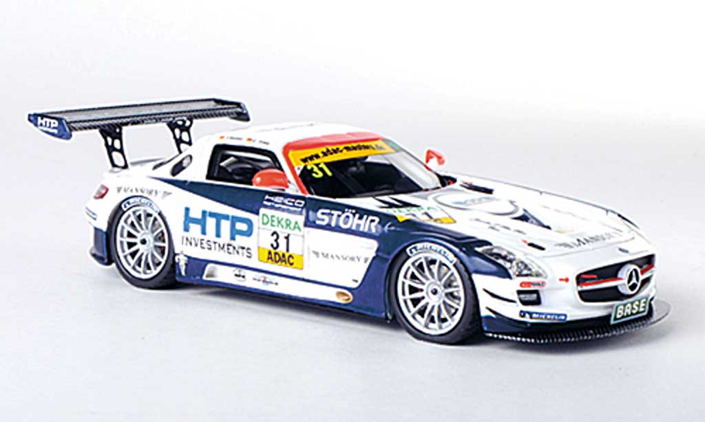 Mercedes SLS 1/43 Schuco AMG GT3 No.31 Heico Motorsport T.Holzer / C.Tilke ADAC GT Masters-Saison 2011 diecast model cars