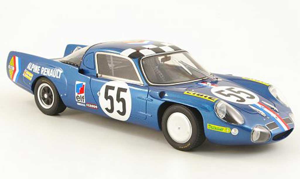 Alpine A210 1/18 Ottomobile no.55 andruet/nicolas 24h le mans 1968 diecast model cars
