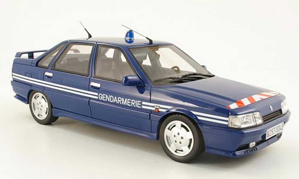 Renault 21 Turbo 1/18 Ottomobile Turbo gendarmerie 1993 diecast model cars
