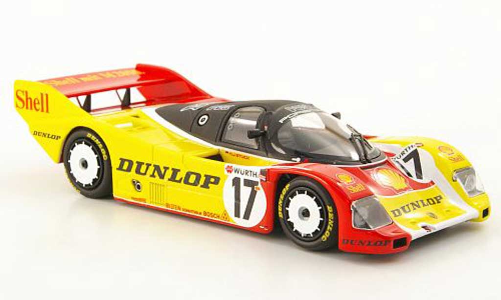 Porsche 962 1987 1/43 Minichamps 1987 C No.17 S H.J. Stuck Norisring diecast model cars