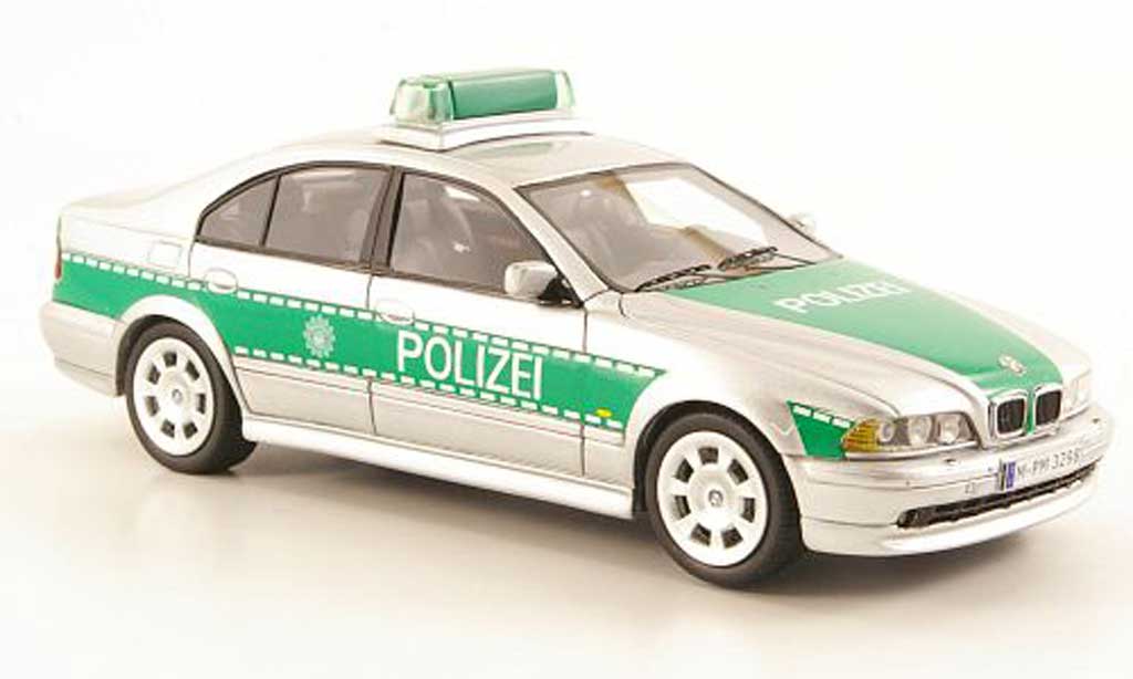 Bmw 530 1/43 Neo i (E39) Police grey /grun 2002 diecast model cars