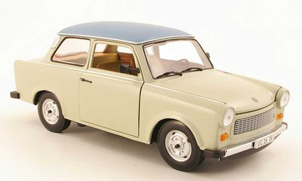 Trabant 601 de luxe 1/18 Sun Star de luxe grey beige/grey blue diecast model cars